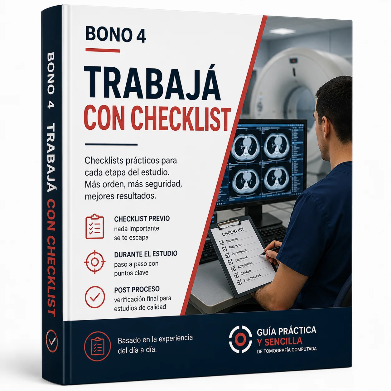 Portada del Bono 4: Trabajá con Checklist para cada etapa del estudio