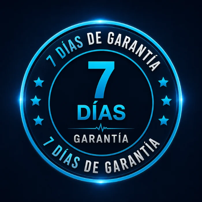 Sello de garantía de 7 días de satisfacción